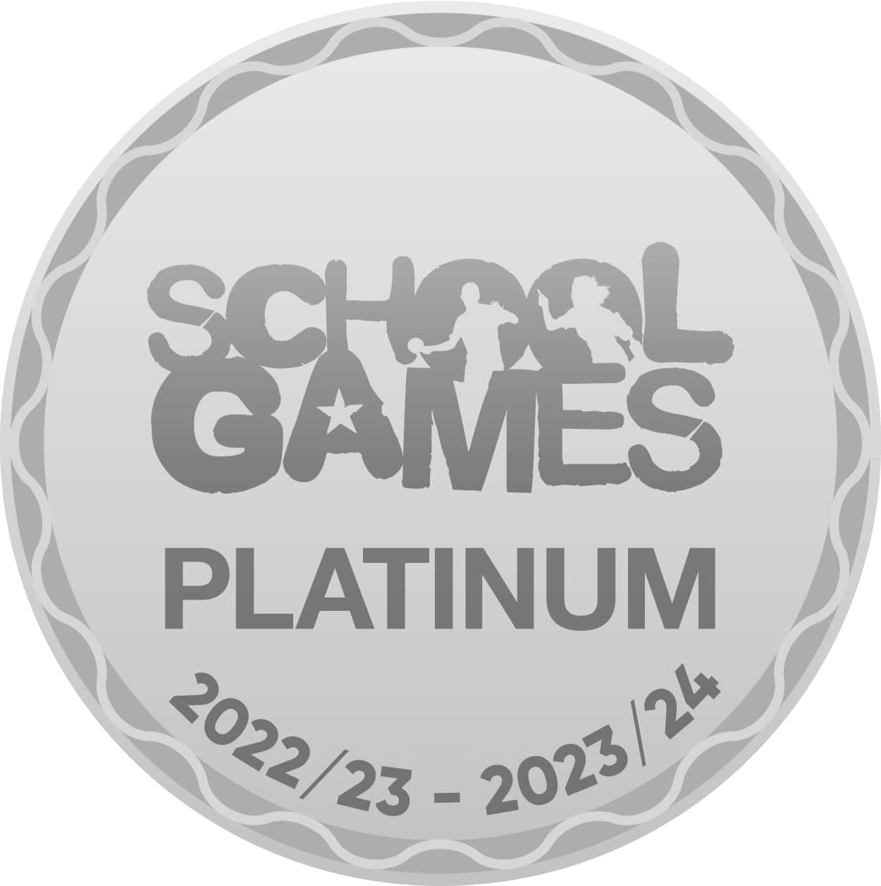 SCHOOL GAMES PLATINUM AWARD